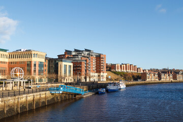 Obraz premium Quayside in Newcastle