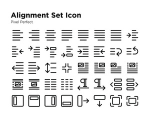 Alignment Set Icon