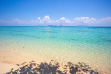 Beautiful views on the beach in Koh Ngai, Krabi Province, Thailand.