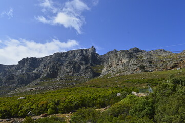 Fototapeta na wymiar Table mountain landscape