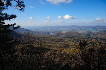 clouds with landskape