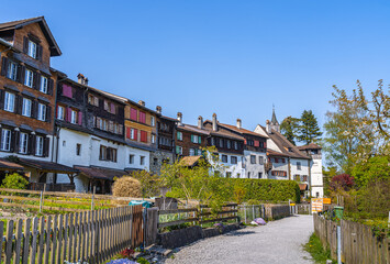 Werdenberg is a town with historical town charter in the eastern Swiss canton of St. Gallen. It is the smallest town of Switzerland.