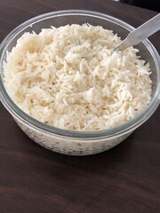 rice in bowl