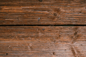 Naklejka premium Beautiful structure of a real wooden floor made of planks