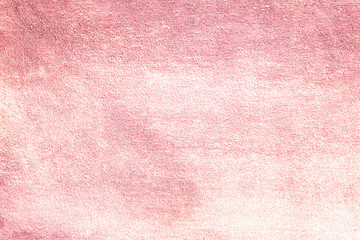 Light and shadow gradient pink metal texture background.