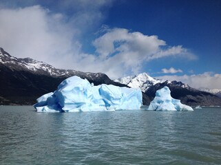 perito moreno glacier in patagonia argentina