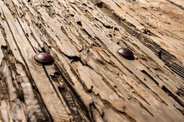 Beautiful wooden table structure, wooden background