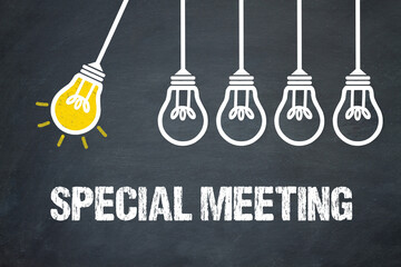 Fototapeta premium Special Meeting 