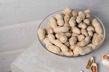 peanuts in a bowl