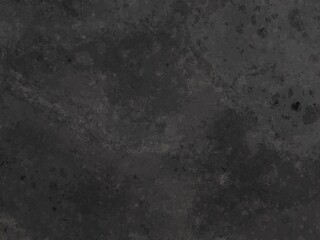 Old grunge cement stone texture, black and white background. Digital art illustration