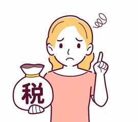 美しいブロンドヘアの女性