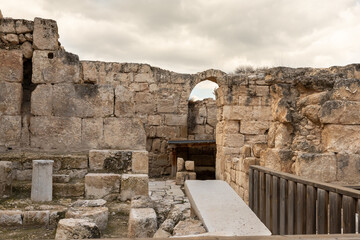 The remains  of the Maresha city in Beit Guvrin, near Kiryat Gat, in Israel