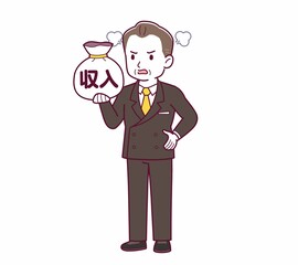 立派な格好をした社長さん