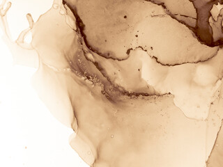 Alcohol Mocha Shape. Chicory Color Beautiful