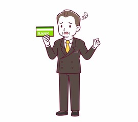 立派な格好をした社長さん