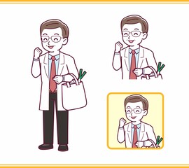 お医者さんのイラスト