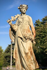 Fototapeta premium statue of a person