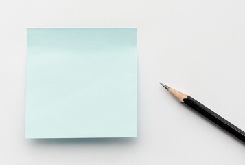 A sticker for writing. The sticker is on the surface, the background for drawing the text.