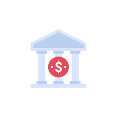 Bank Deposit icon in vector. Logotype