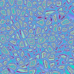 Blue purple shapes texture, geometries, abstract pattern with circles