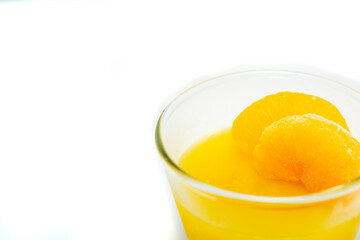 手作りみかんゼリー