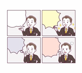 キャラクターと漫画