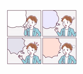 キャラクターと漫画