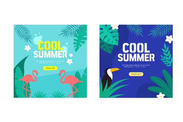 Summer Event Web Banner Collection 
