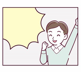 キャラクターと漫画