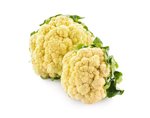 Cauliflower isolated on white background