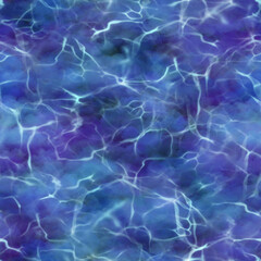 Fototapeta na wymiar water Blue seamless background Abstract pattern. Watercolor effect.