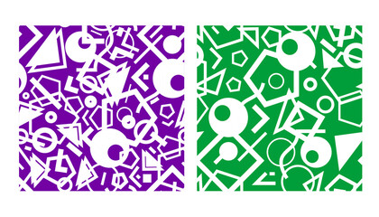 geometric pattern background vector lineal. geometric shapes pattern background vector colourful retro design for a package. geometric shapes and lines seamless pattern for a package.