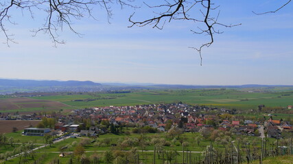 Blick auf Wendelsheim (Rottenburg a.N.)