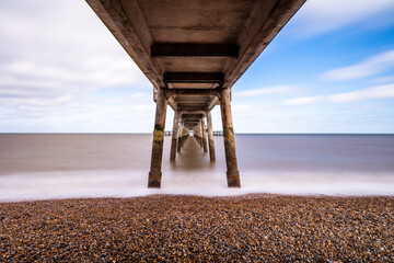 Deal pier , open 1n 1957, is the last remaining fully intact leisure pier in Kent, UK.