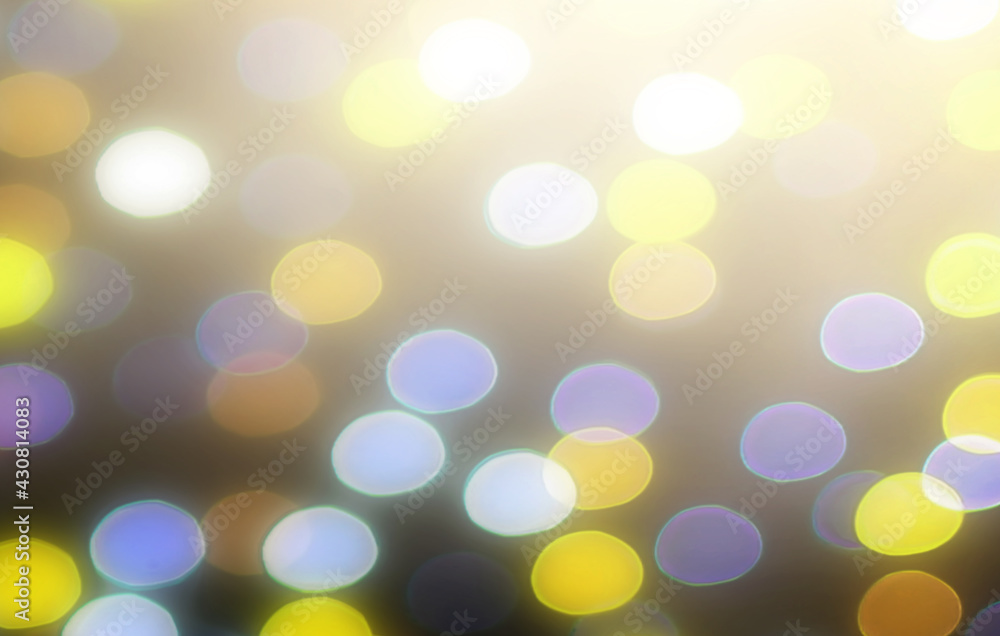 Poster blurred backdrop, blurred background, circle blur, bokeh blur from the light shining through as a ba