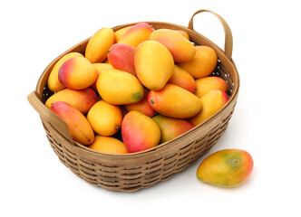 Mango on a white background