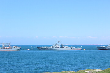 ship in the port