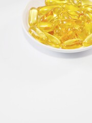 Picture of cod liver oil omega 3.