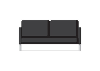 Sofa vector illustration isolated on white background Soft sofa icon New sofa icon Sofa vector icon