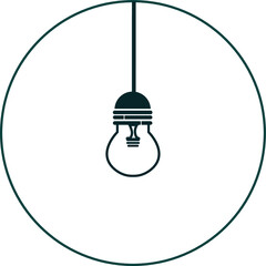 Highlight icons stickers light bulb light