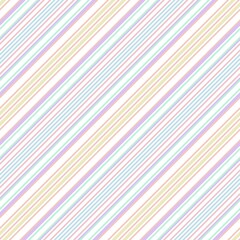 Rainbow Stripe seamless pattern background in diagonal style