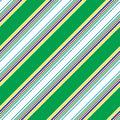 Colourful Stripe seamless pattern background in diagonal style