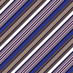 Colourful Stripe seamless pattern background in diagonal style