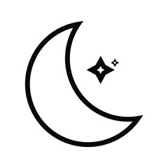 weather forecast icon. with a simple and editable design.