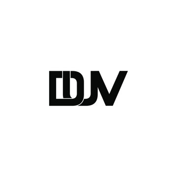 duv letter original monogram logo design