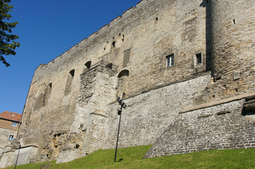 Fortress wall of the Old City of Tallinn