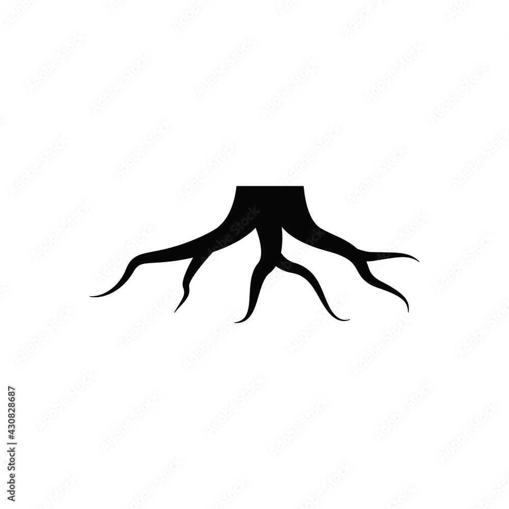 Canvas Prints root logo icon design template vector