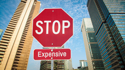 Street Sign Free versus Expensive
