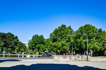 ウィーン市内を散策する。