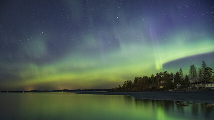 Aurora boreal en finlandia / Northern lights in finland